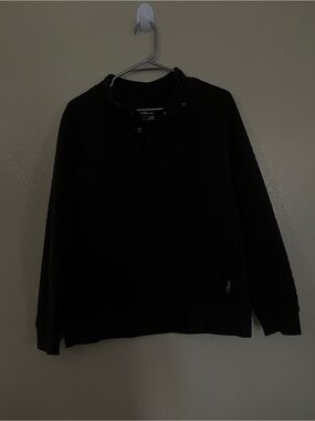Eddie Bauer Black Zip-Up Men’s Sweater